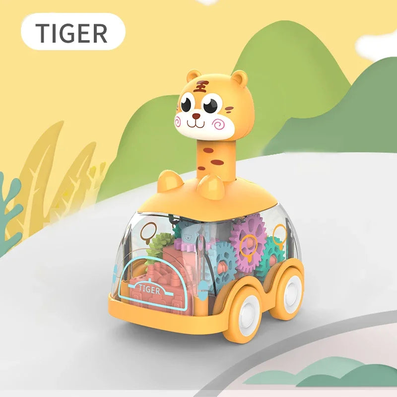 Press Gear Inertial Toy Car